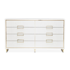 Palm Gate Cloud White Dresser - Ornate Home