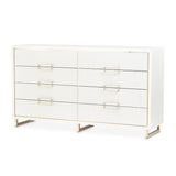 Palm Gate Cloud White Dresser - Ornate Home