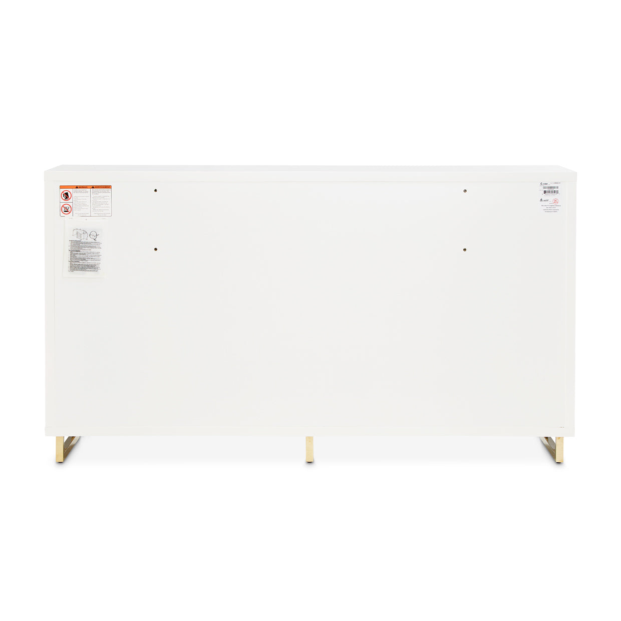 Palm Gate Cloud White Dresser - Ornate Home