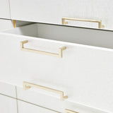 Palm Gate Cloud White Dresser - Ornate Home