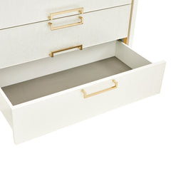 Palm Gate Cloud White Dresser - Ornate Home