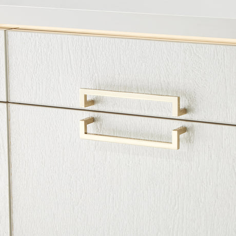 Palm Gate Cloud White Media Cabinet - Ornate Home