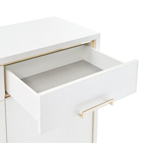 Palm Gate Cloud White Sideboard - Ornate Home