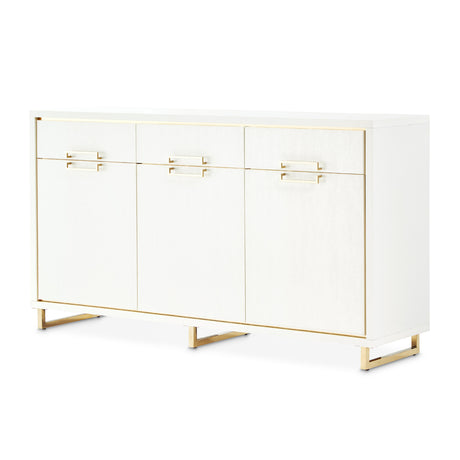 Palm Gate Cloud White Sideboard - Ornate Home