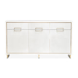 Palm Gate Cloud White Sideboard - Ornate Home