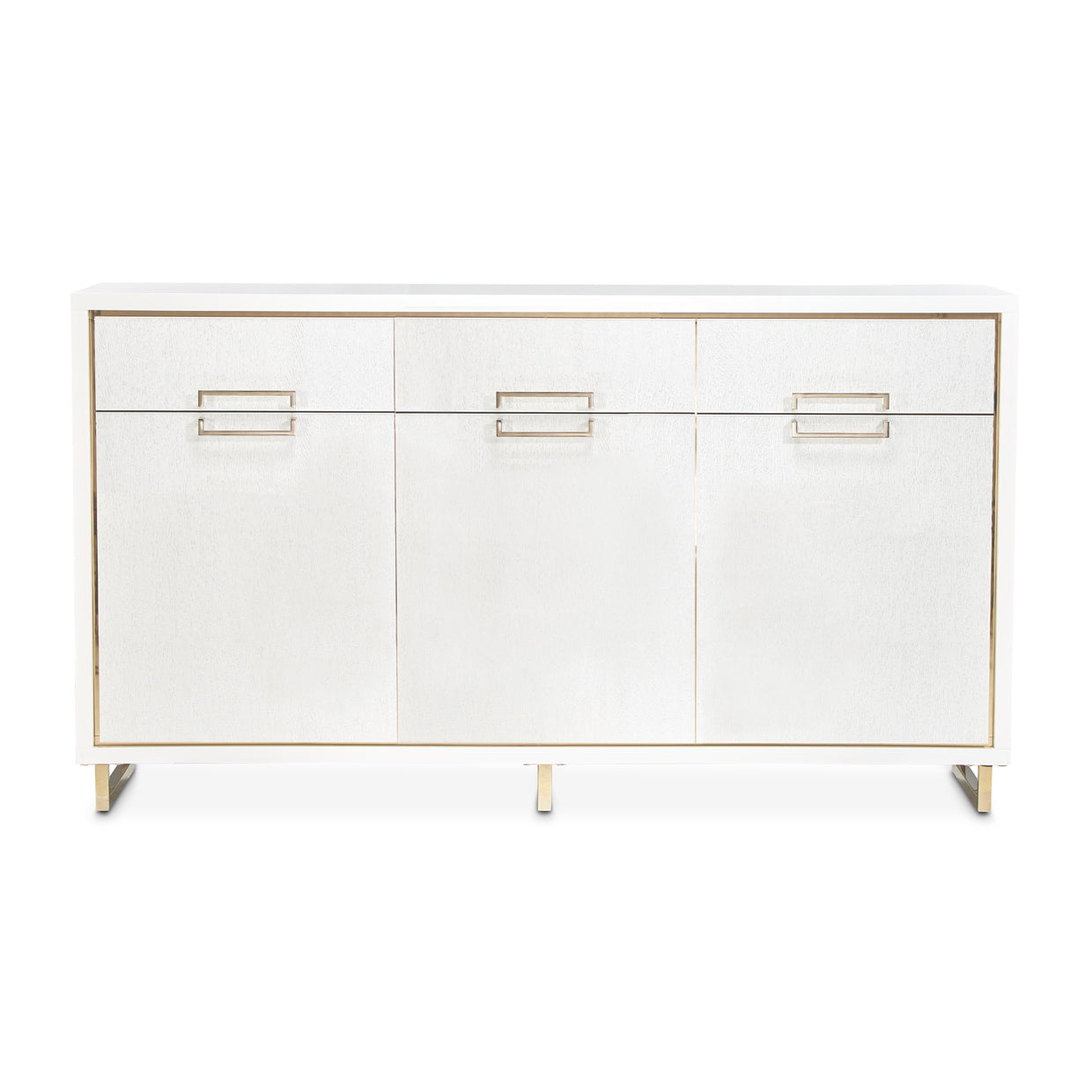 Palm Gate Cloud White Sideboard - Ornate Home