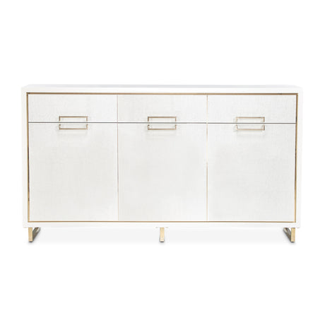 Palm Gate Cloud White Sideboard - Ornate Home