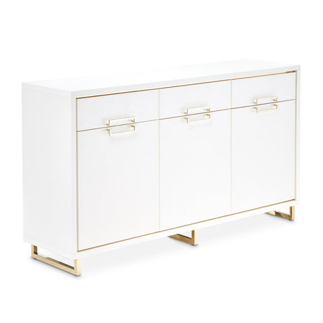 Palm Gate Cloud White Sideboard - Ornate Home