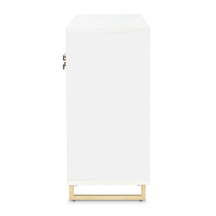 Palm Gate Cloud White Sideboard - Ornate Home