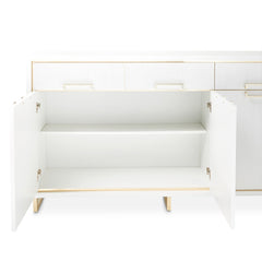 Palm Gate Cloud White Sideboard - Ornate Home