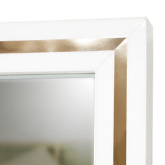 Palm Gate Cloud White Wall Mirror - Ornate Home