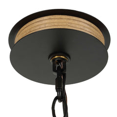 Palm Royal Black 8 Light Indoor-Outdoor Chandelier - Ornate Home