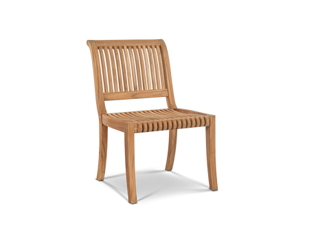 Palm Teak Outdoor Dining Chair - Ornate Home