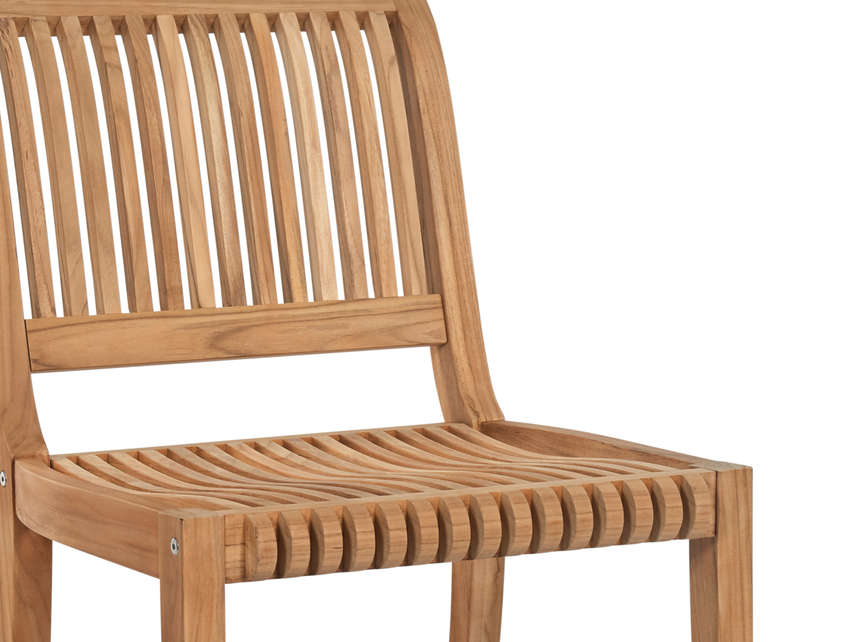 Palm Teak Outdoor Dining Chair - Ornate Home