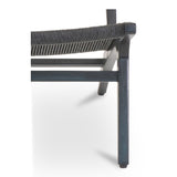 Palma Black Outdoor Lounge Chair - Ornate Home