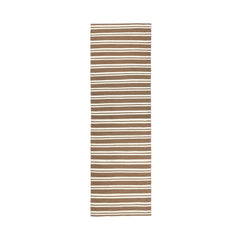 Palma Coconut Brown/Ivory 2.6'x8' Performance Rug - Ornate Home