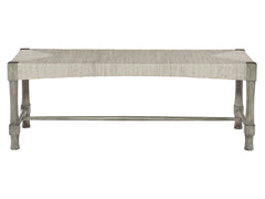 Palma Rustic Grey/Light Gray Wash Bench - Ornate Home