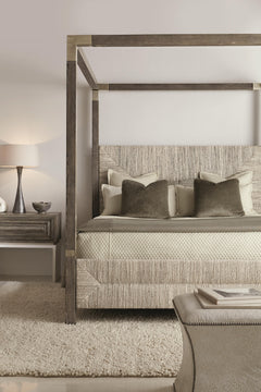 Palma Rustic Grey/Light Gray Wash Bench - Ornate Home