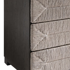 Palma Rustic Grey/Light Grey Nightstand - Ornate Home