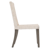 Palma Rustic Grey/Light Grey Wash Fabric Side Chair - Ornate Home