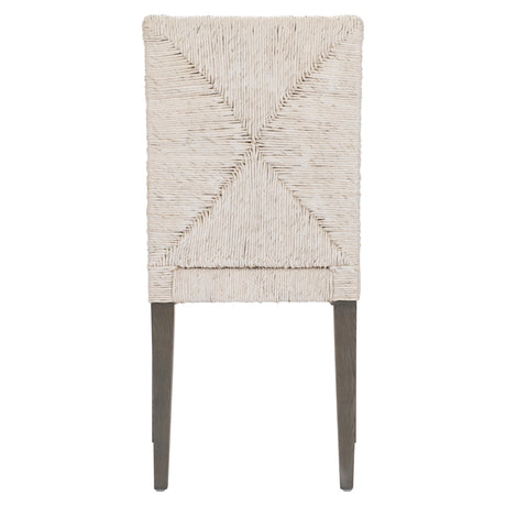 Palma Rustic Grey/Light Grey Wash Fabric Side Chair - Ornate Home