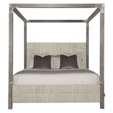 Palma Rustic Grey/Light grey Canopy King Bed - Ornate Home