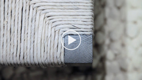 Palma Rustic Grey/Light grey Canopy King Bed - Ornate Home