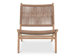 Palma Warm Brown Outdoor Lounge Chair - Ornate Home