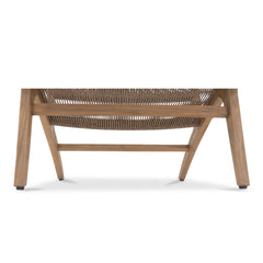 Palma Warm Brown Outdoor Lounge Chair - Ornate Home