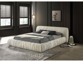 Palmdale Ivory E.King Bed - Ornate Home