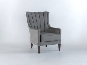 Palmer Corvet Anthracite Accent Armchair - Ornate Home