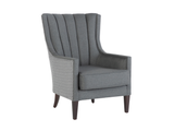 Palmer Corvet Anthracite Accent Armchair - Ornate Home