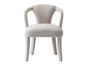 Palmer Dining Armchair in Silver Lining - Ornate Home