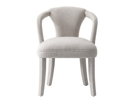 Palmer Dining Armchair in Silver Lining - Ornate Home