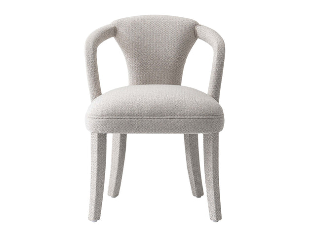 Palmer Dining Armchair in Silver Lining - Ornate Home