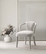 Palmer Dining Armchair in Silver Lining - Ornate Home