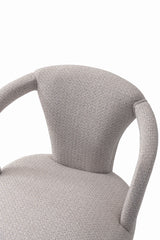 Palmer Dining Armchair in Silver Lining (set of 2) - Ornate Home