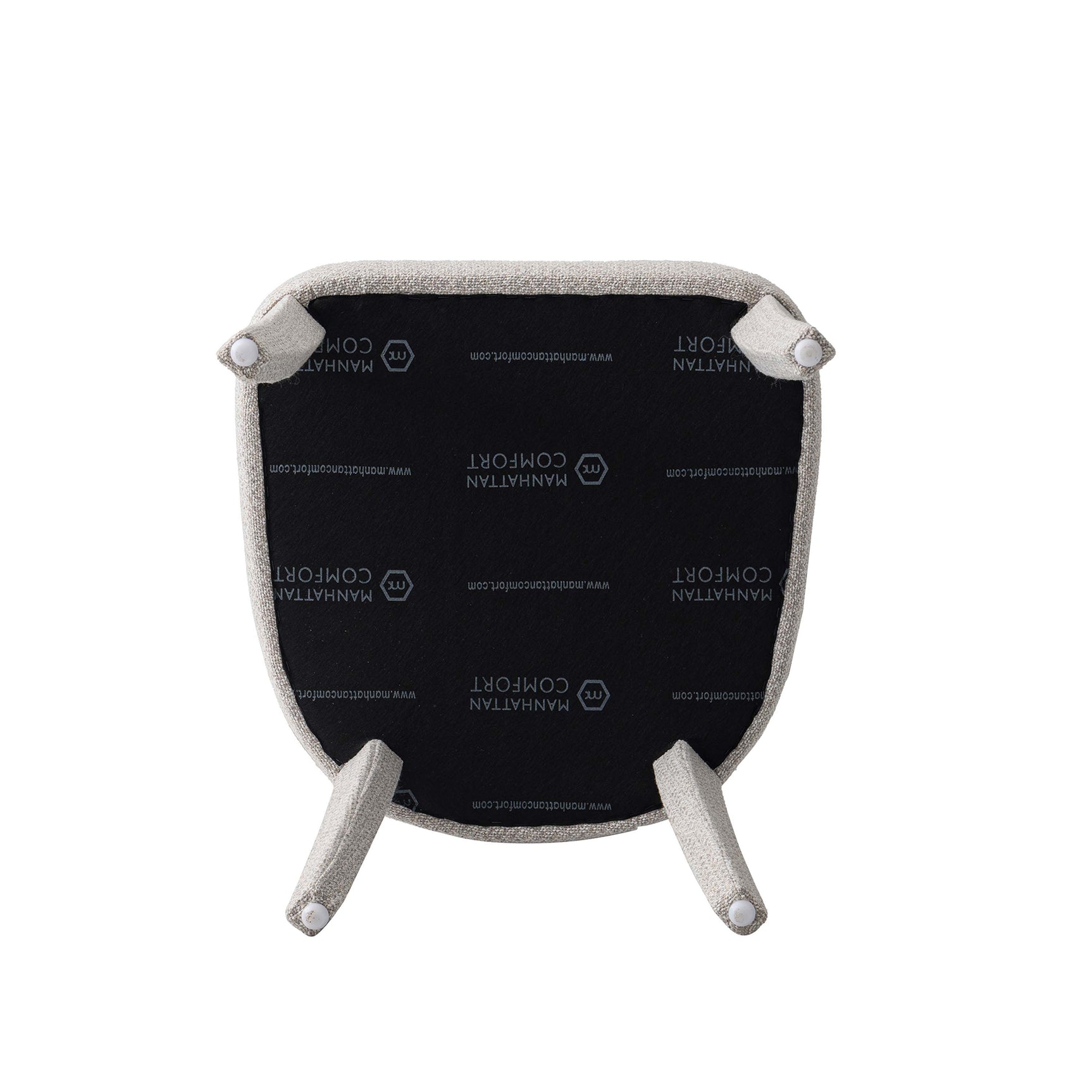 Palmer Dining Armchair in Silver Lining (set of 2) - Ornate Home