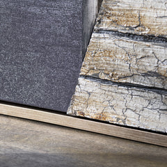 Palmer Gray/White Canvas - Ornate Home