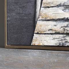 Palmer Gray/White Canvas - Ornate Home