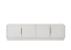 Palmer White 70"W TV Stand - Ornate Home