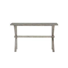 Palmer Wire-Brushed Gray/Brown 3-Piece Pack Counter Height Set - Ornate Home