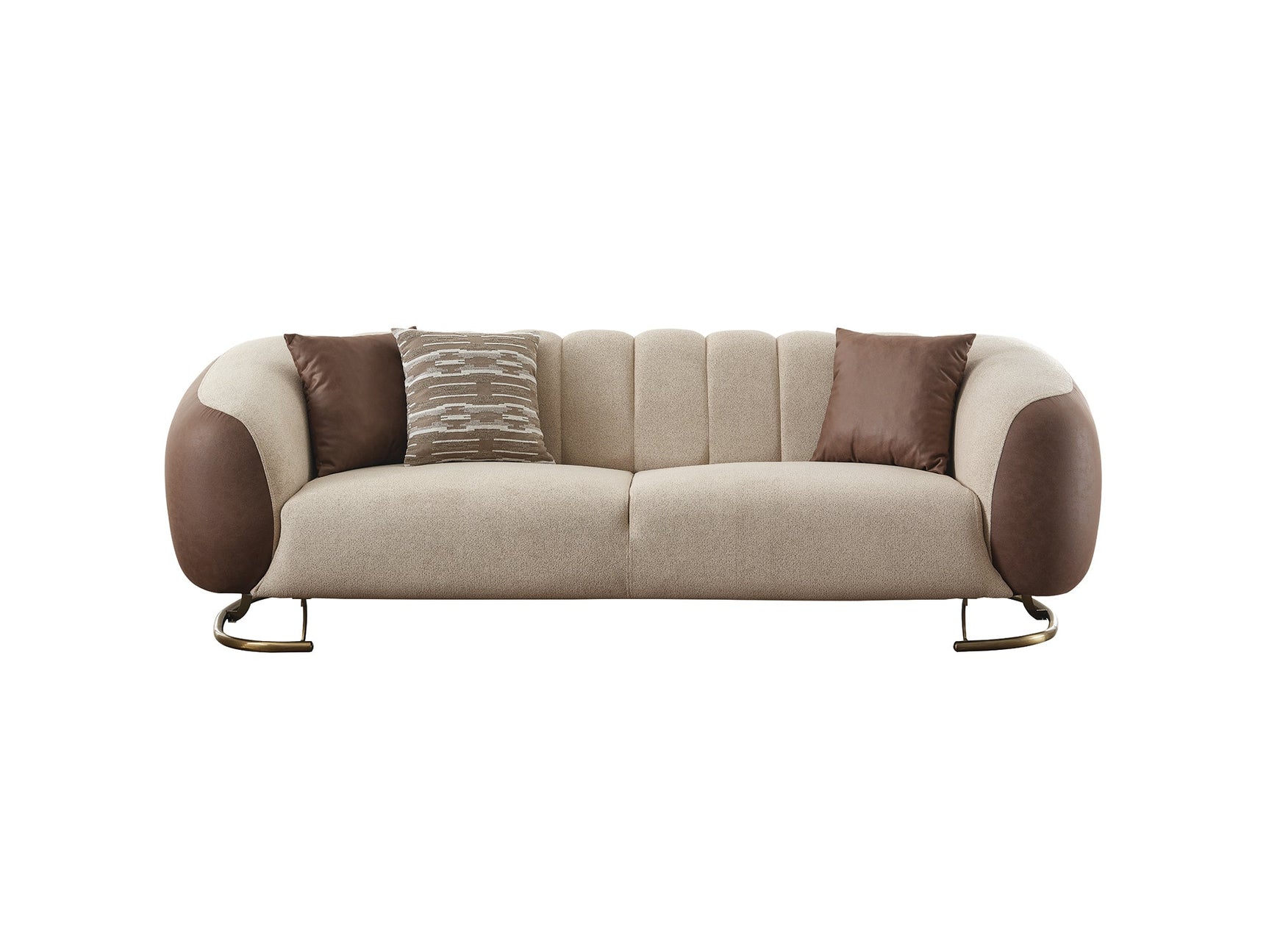Palmera Cream Stationary Sofa