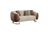 Palmera Cream 3-pieces (Sofa & Loveseat & Chair) Living Room Set
