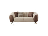 Palmera Cream 3-pieces (Sofa & Loveseat & Chair) Living Room Set