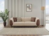 Palmera Cream 3-pieces (Sofa & Loveseat & Chair) Living Room Set