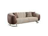 Palmera Cream 3-pieces (Sofa & Loveseat & Chair) Living Room Set