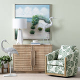 Palmetto Green/White Accent Chair - Ornate Home