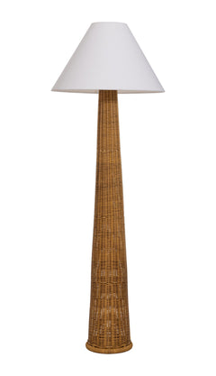 Palmia Natural Solar Floor Lamp - Ornate Home