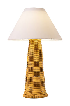 Palmia Natural Solar Table Lamp - Ornate Home